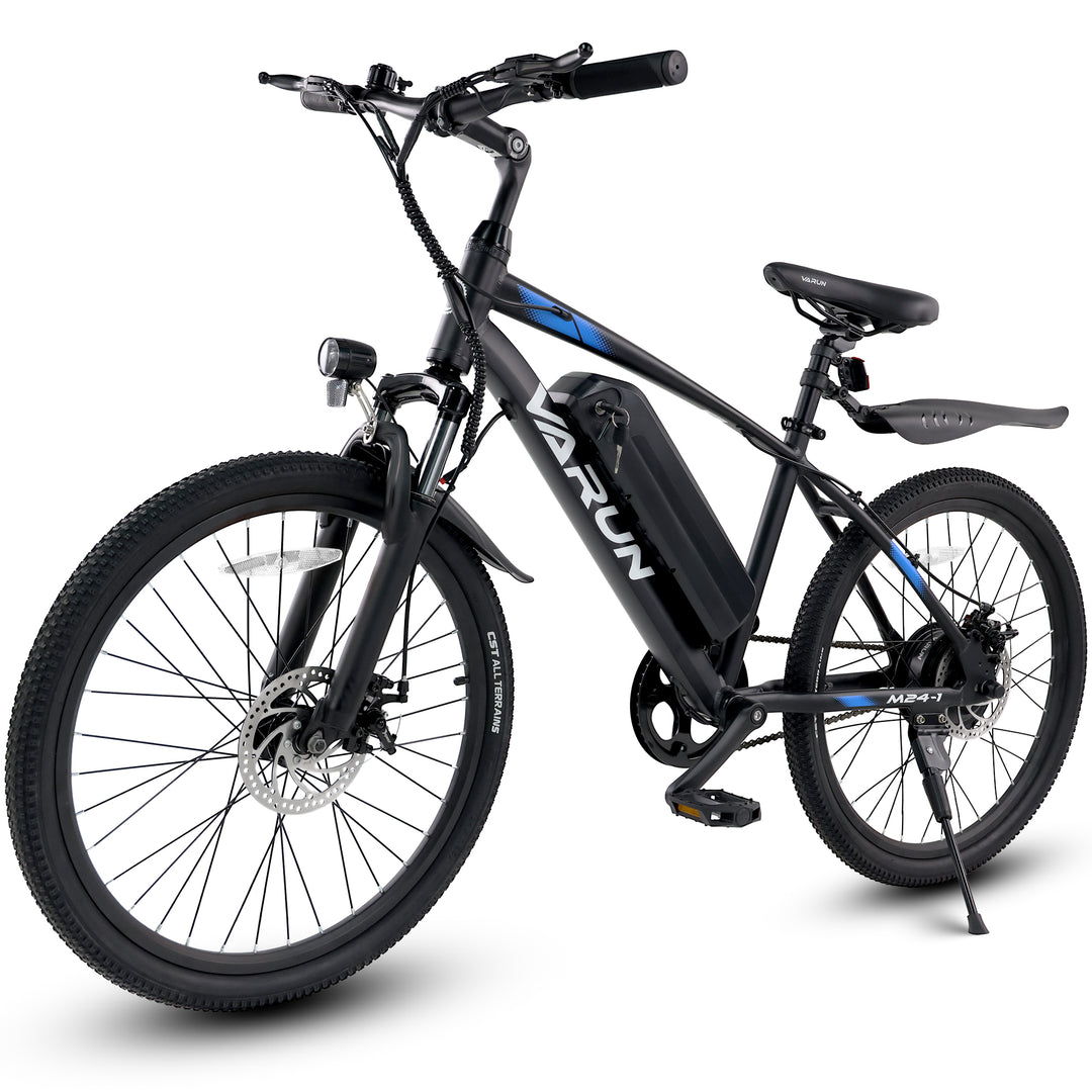 VARUN M24 Ocelot | Electric CityTraveler Bike-Black