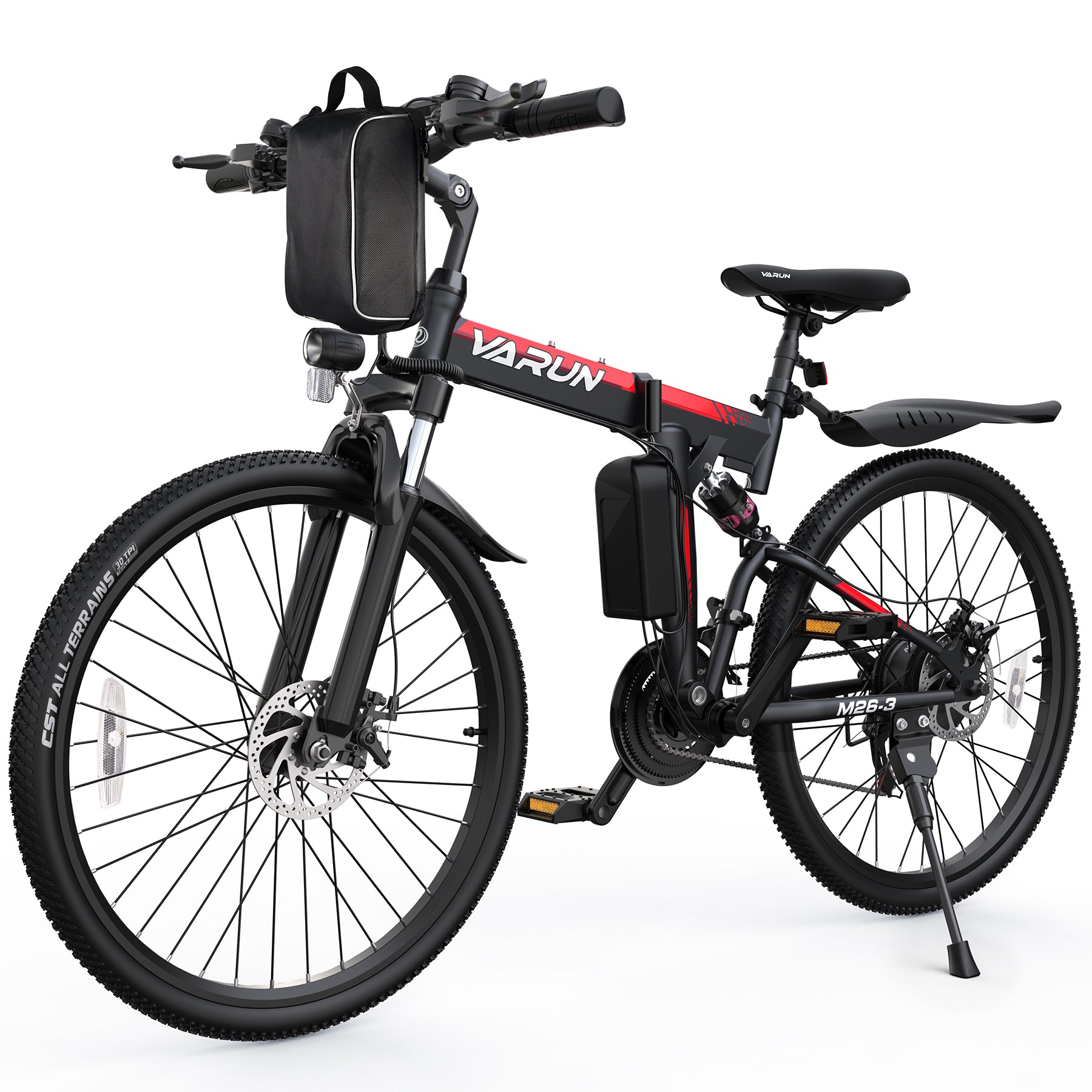 Folding mountain bike electric deals