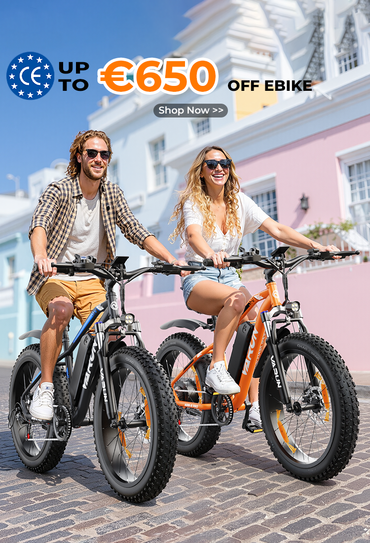 The man and the woman are enjoying the riding on the street. Conqure all terrain.