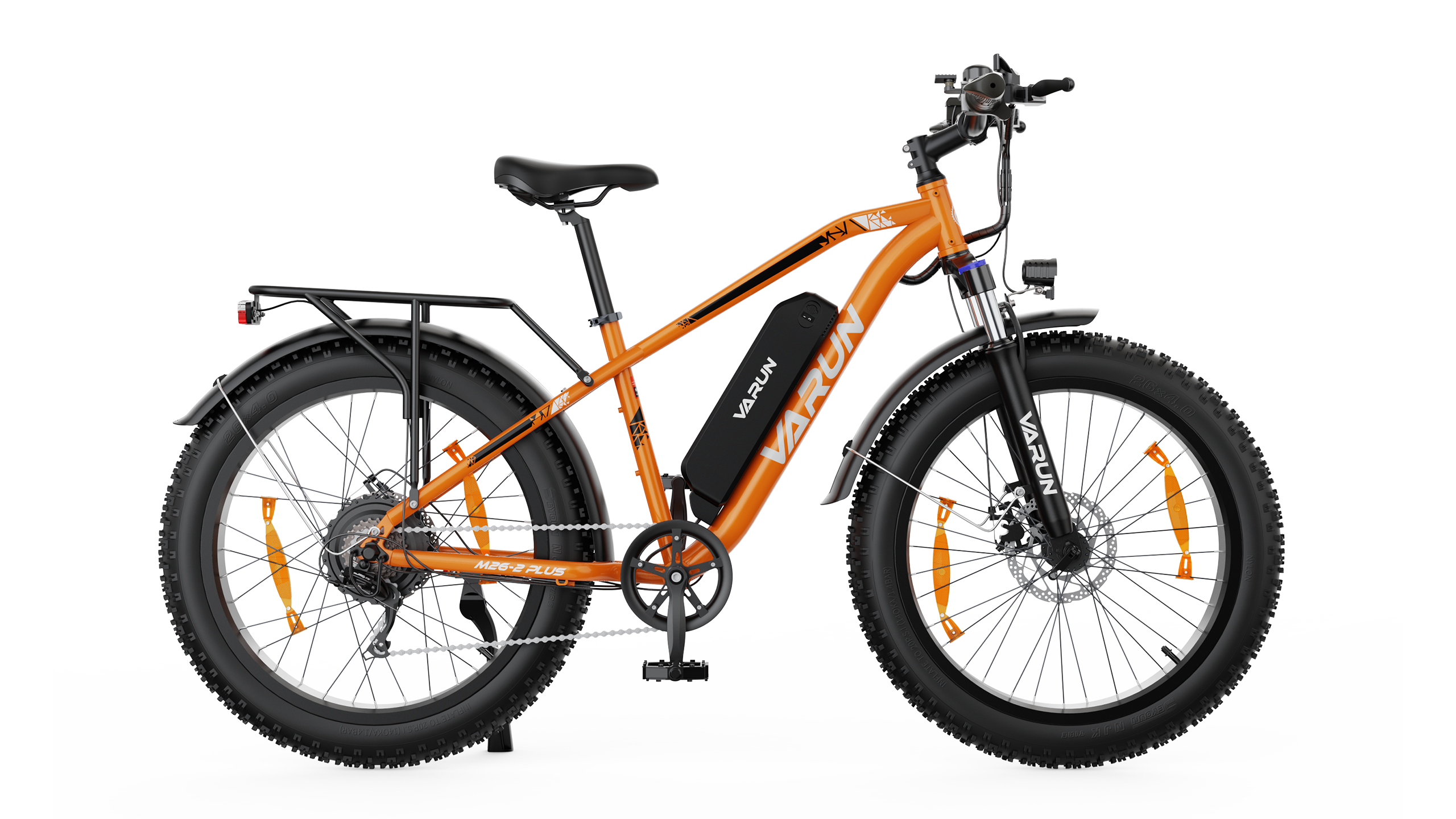 Fat tire all terrain ebike for man.