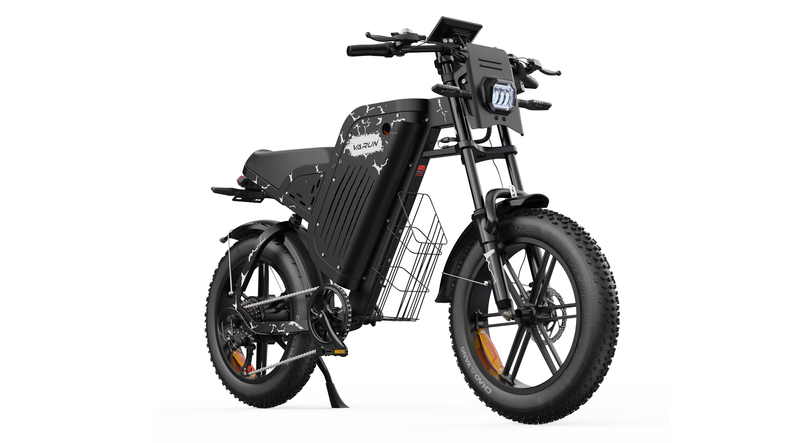20" Fat-Tire Men's E-Bike with 48V 31.5A Battery, Up to 160 KM Range, 1000W 95Nm Motor, Full Suspension