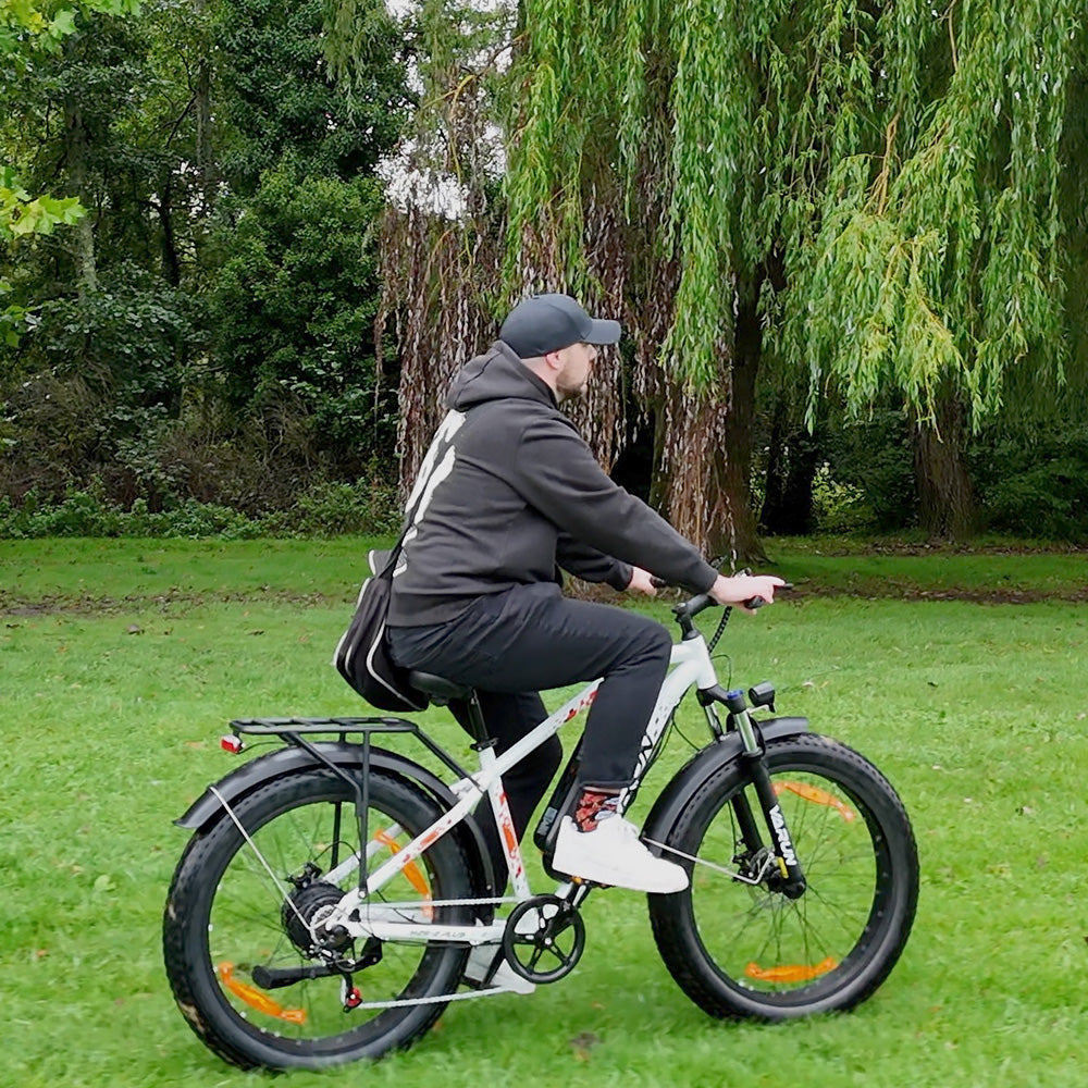 big tire and sturdy frame